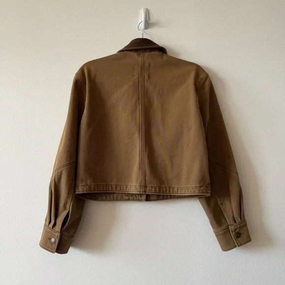 Abercrombie & Fitch Short Twill Barn Jacket - Picture 2 of 5